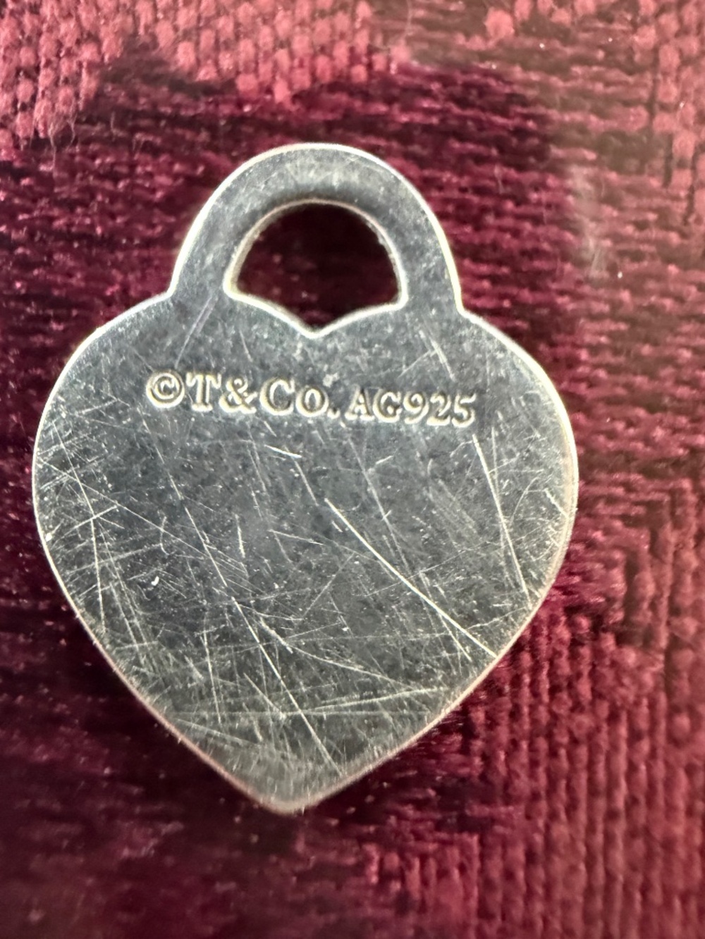 Tiffany & Co. ~ Return to Tiffany Heart Charm - Picture 2 of 2